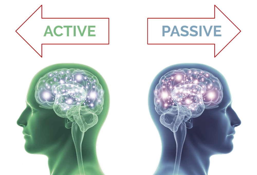 Do you have an active brain, which needs regular nourishment and more food, or a passive brain, which needs less?